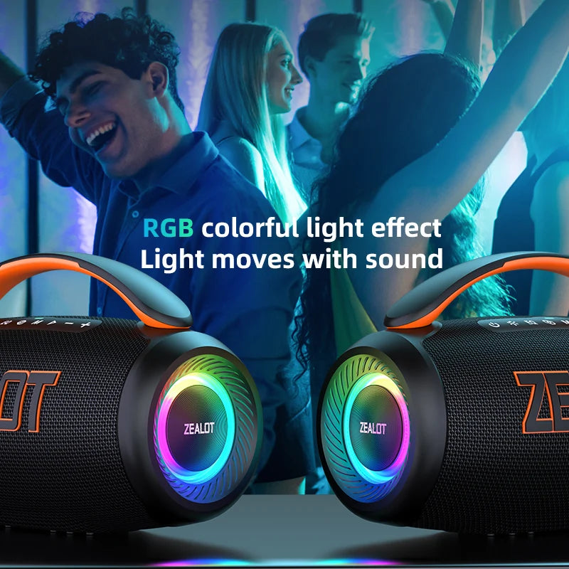 Zealot-P12 Speaker 60W Portable Bluetooth Speaker