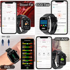 ECG Smart Watch Women BT Call Heart Rate