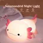 Cute Axolotl Silicone Nursery Sleeping Lamp