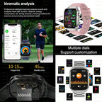 ECG Smart Watch Women BT Call Heart Rate