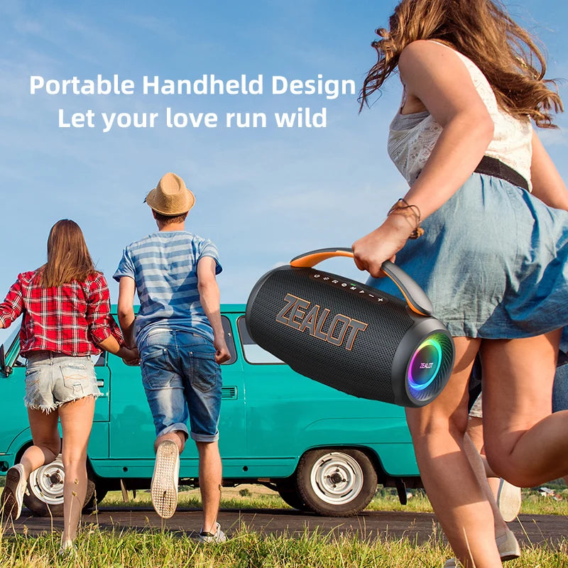 Zealot-P12 Speaker 60W Portable Bluetooth Speaker