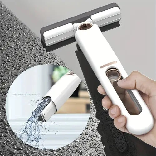 Handheld cleaning tool with water spray 