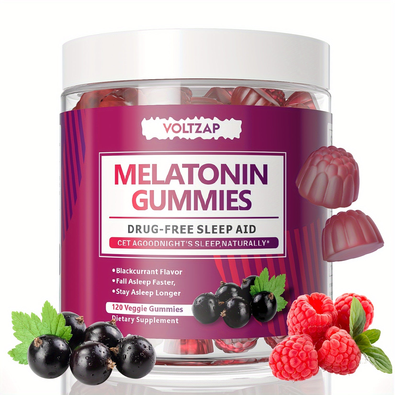 Melatonin Gummies 10mg Natural Sleep Aid – 60 Count